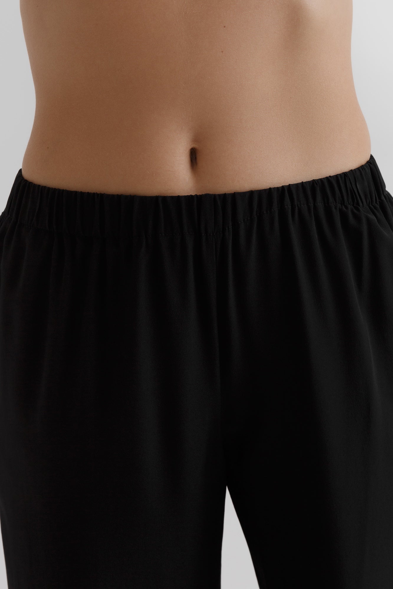 Silk Elastic Waist Pant | SAINT