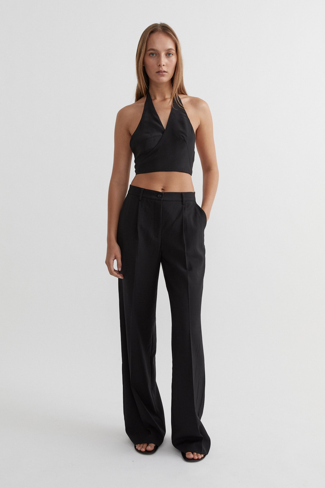 SAINT | Tailored Pant Black