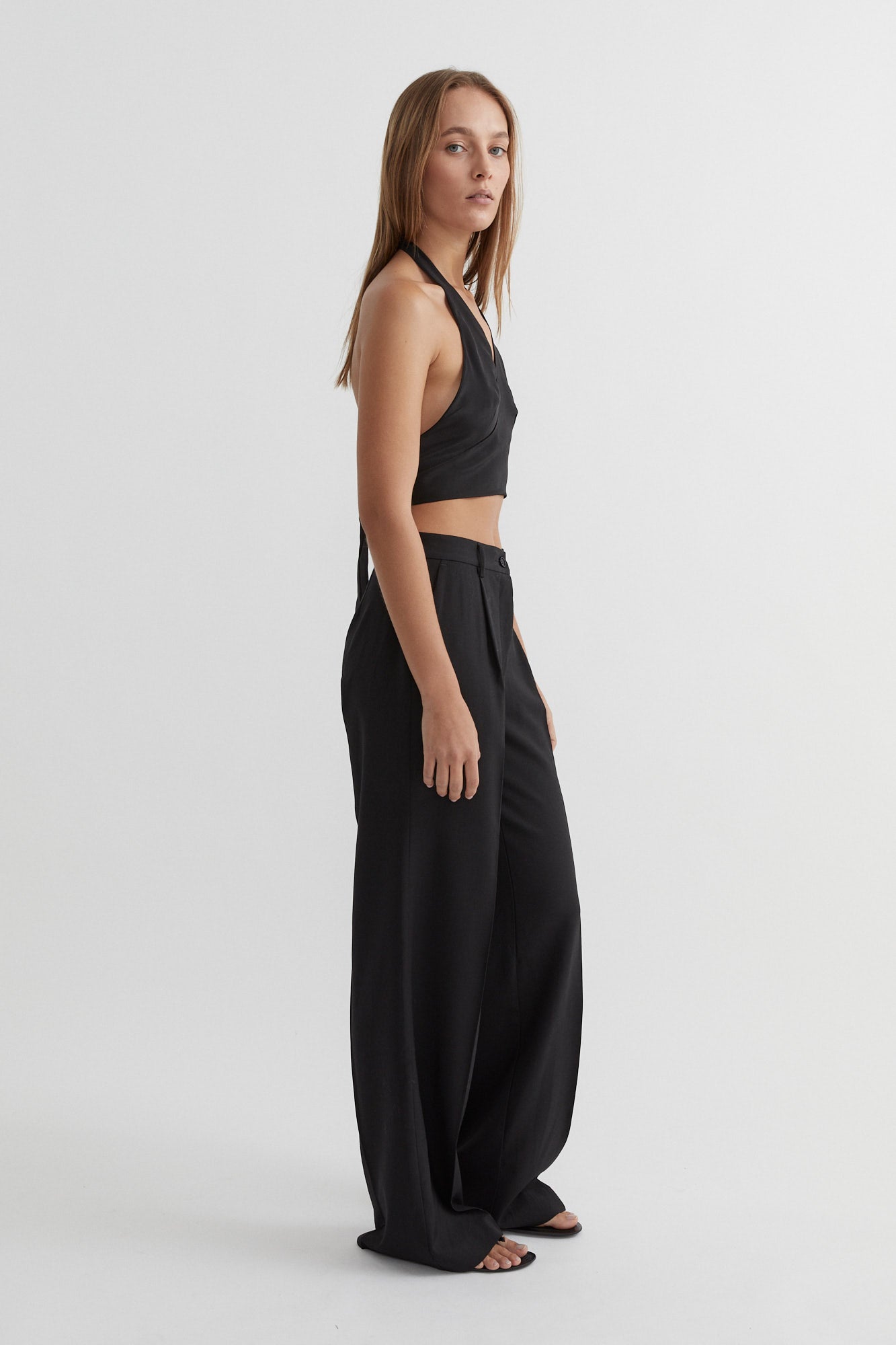 SAINT | Tailored Pant Black